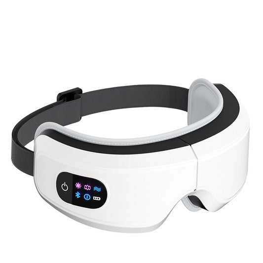 Eye Massager Air Pressure Vibration Eye Protector Bluetooth Eye Massage Relax Migraines Relief Improve Sleep - E-LUSH