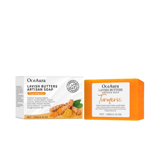 Turmeric Skin Care Soap Moisturizes Body Skin - E-LUSH