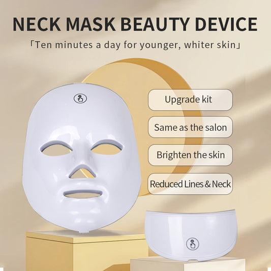 Facial Colorful LED Beauty Mask Beauty Device - E-LUSH