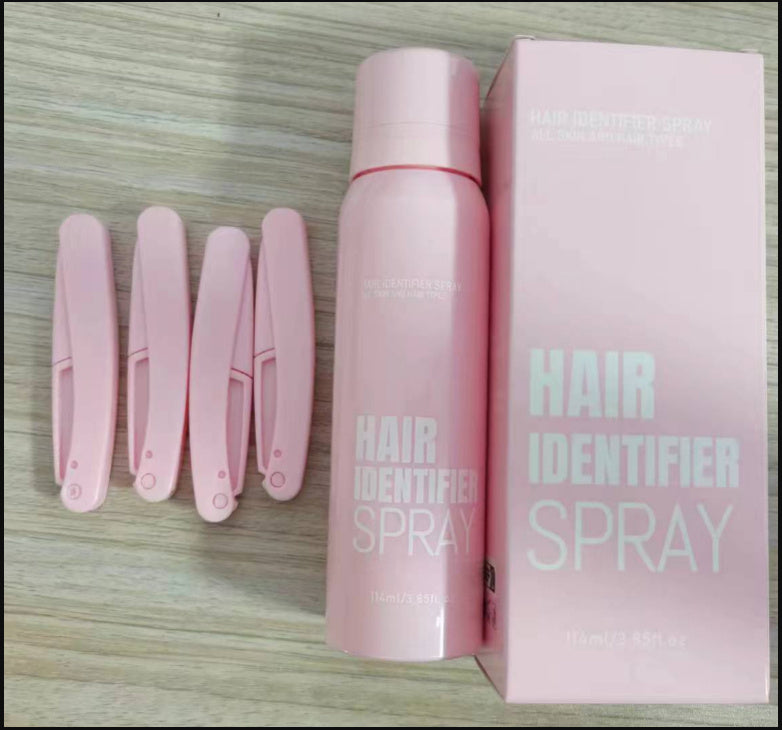 Hair Identifier Spray Set For Face Shaving Moisturizing Dermaplaner Spray For Face Shaving Skin Care - E-LUSH